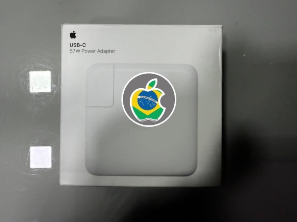 Carregador 67w para MacBook USB-C - Original - Novo - R$ 250,00. Aceito Cartão até 18x + juros. Tubarão - SC. Atenção: Compra feita pelo site, acrescenta 5%, à mais encima do valor!!!