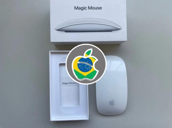 Apple Magic Mouse 2 - Seminovo - R$ 600,00. Aceito Cartão até 18x + juros. Tubarão SC. Atenção: Compra feita pelo site, acrescenta 5%, à mais encima do valor!!!