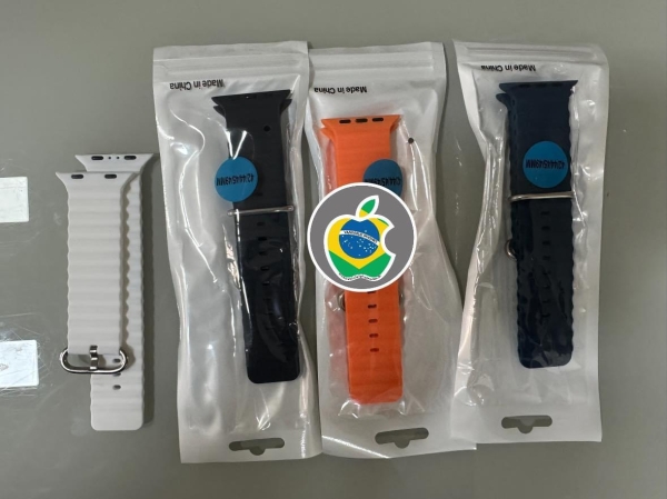 Pulseira para linha Watch 42 / 45 / 49mm - R$ 150,00. Aceito Cartão até 18x + juros. Tubarão- SC. Atenção: Compra feita pelo site, acrescenta 5%, à mais encima do valor!!!