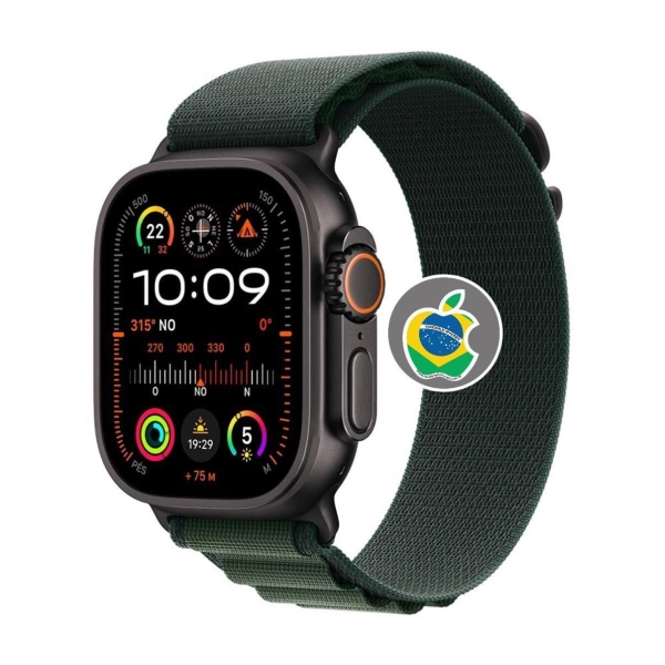 Apple Watch Ultra 2 - Preto - 49mm + TOP - Pulseira Preta - Novo - Caixa Lacrada! - R$ 5.500,00. Aceito só iPhone na troca - Aceito Cartão até 18x + juros. Tubarão - SC. Atenção: Compra feita pelo site, acrescenta 5%, à mais encima do valor!!!