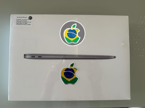 MacBook Air - M1 - 8GB - 256SSD - 13.3P Com Impressão Digital - Novo - Caixa Lacrada! - Grafite - R$ 4.800,00. Aceito só iPhone na troca - Aceito Cartão até 18x + juros. Tubarão - SC. Atenção: Compra feita pelo site, acrescenta 5%, à mais encima do valor!!!