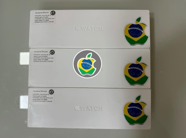 Apple Watch S10 46mm + TOP - Preto - Novo - Caixa Lacrada! - R$ 2.700,00. Aceito só iPhone na troca - Aceito Cartão até 18x + juros. Tubarão - SC. Atenção: Compra feita pelo site, acrescenta 5%, à mais encima do valor!!! - Imagem 2
