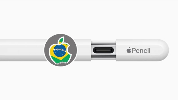 Caneta Pencil USB C - 1a geração - Para iPad 10 - Novo - R$ 800,00. Aceito Cartão até 18x + juros. Tubarão - SC. Atenção: Compra feita pelo site, acrescenta 5%, à mais encima do valor!!!